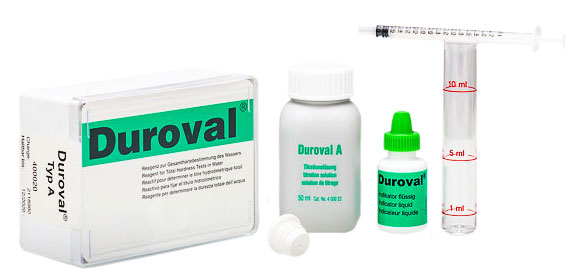 DUROVAL® A Test kit 0-30°dH